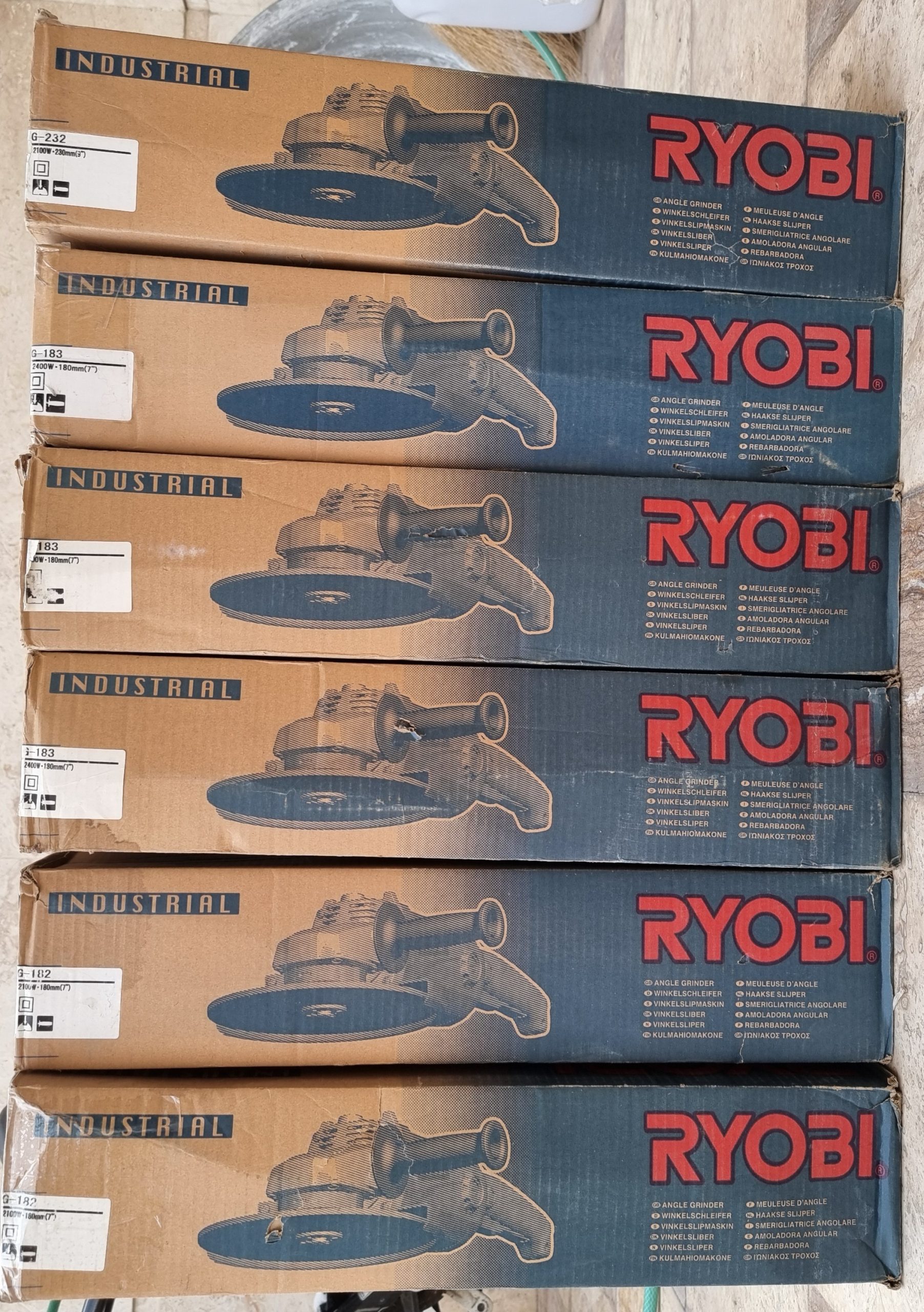 فرز آهنگری ریوبی اصلی مدل RYOBI  G-183