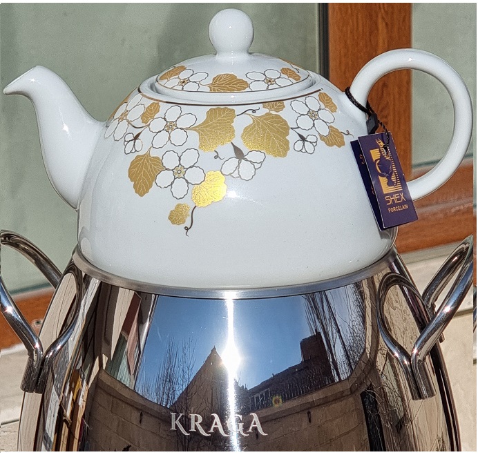 قوری شکس SHEX مخصوص سماور و کتری روگازی