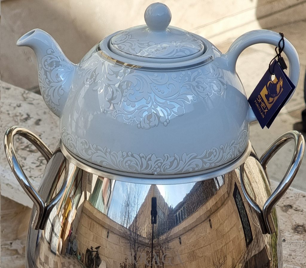 قوری شکس SHEX مخصوص سماور و کتری روگازی