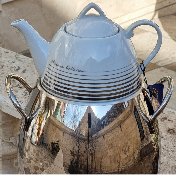 قوری شکس SHEX مخصوص سماور و کتری روگازی