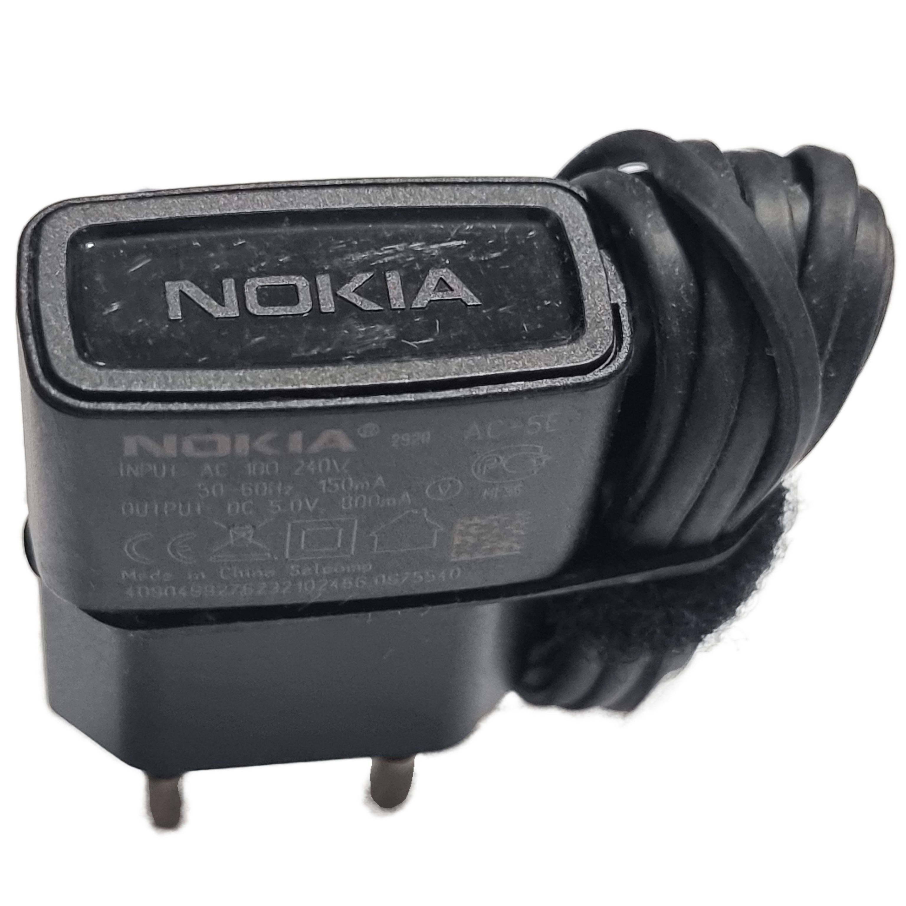 شارژر نوکیا سوزنی 800mA اصلی سر جعبه